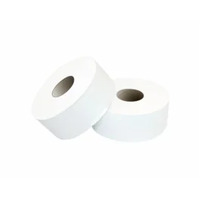 ECOZ Jumbo Roll Tissue 2-Ply x8 300m