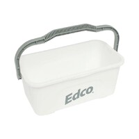 EDCO All Purpose Rectangle Bucket 11L - White