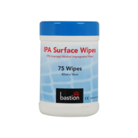 BASTION IPA Surface Wipes 70% Isoproply Alcohol Impregnated Wipes