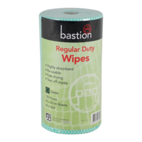 Bastion Regular Duty Wipes 65m - Green