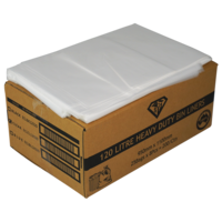 Bin liner clear 120LTR