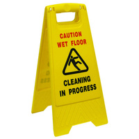 wet floor sign