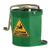 OATES Contractor Wringer Bucket 15L - Green