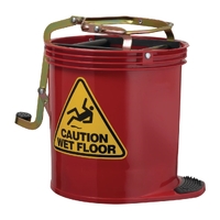OATES Contractor Wringer Bucket 15L - Red