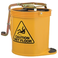 OATES Contractor Wringer Bucket 15L - yellow