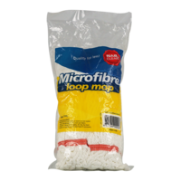 NAB Red microfibre loop mop