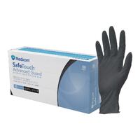 MEDICOM Advanced Guard Nitrile Gloves Black - XL