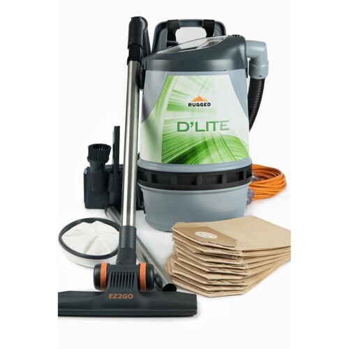 RUGGED DLite Back Pack Vacuum Cleaner