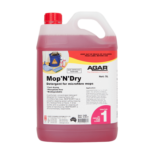 AGAR Mop n Dry Detergent - 5L