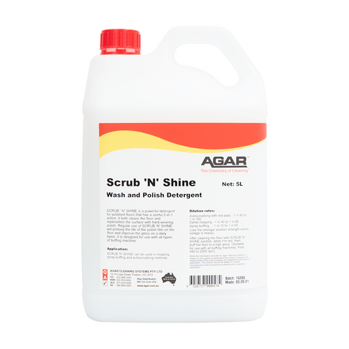 AGAR Scrub n Shine - 5L