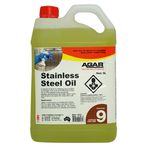 AGAR Stainless Steel Oil - 5L