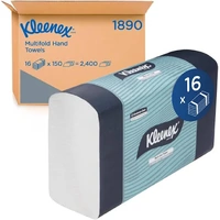 Kimberly Clark Slimline Kleenex Towels 1ply 24cm x 23.5cm