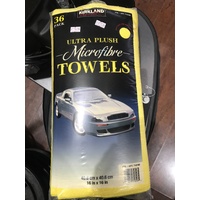 Microfibre towels - 36 pack
