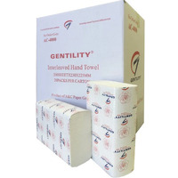 Gentility Interleaved Hand Towels 1ply 