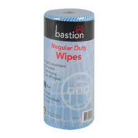 Bastion Regular Duty Wipes 45m - blue