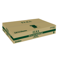 ELKA 120L Heavy Duty Bin Liners - Clear 250/Roll