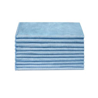 WHITE MAGIC Glass Cloth - light blue