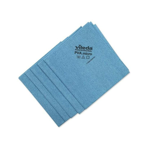 OATES VILEDA PVAmicro Streak Free Microfibre Cloth 5 pack - Blue