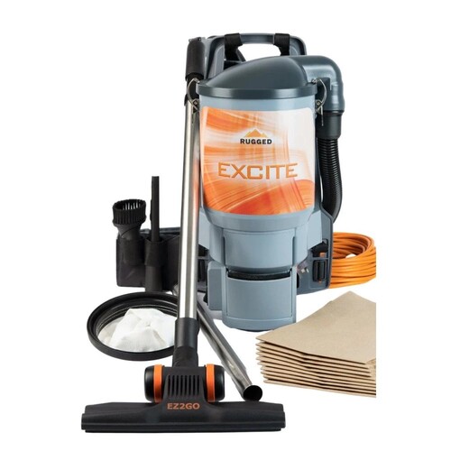 RUGGED Excite Back Pack Vacuum Cleaner