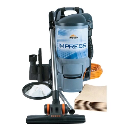 RUGGED Impress Back Pack Vacuum Cleaner