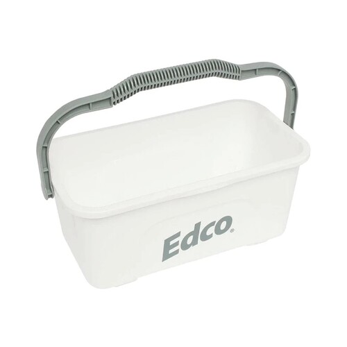 EDCO All Purpose Rectangle Bucket 11L - White