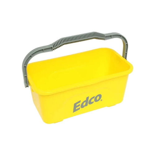 EDCO All Purpose Rectangle Bucket 11L - Yellow