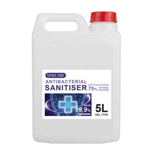 Sinicare 75% Antibacterial Hand Sanitiser - 5 Litres