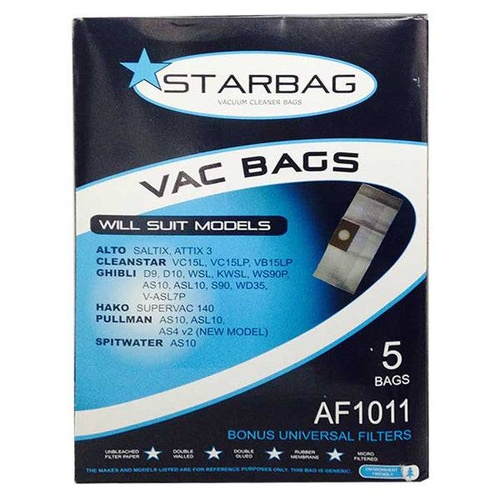 CLEANSTAR Paper Vacuum Bags AF1011 - 5 pack