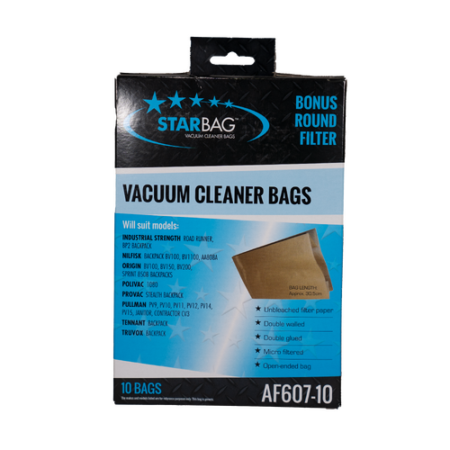 Cleanstar Vac Bags AF607-10 - 10 pack