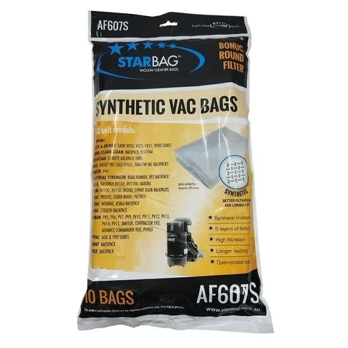 Cleanstar Vac Bags AF607S - 10 pack