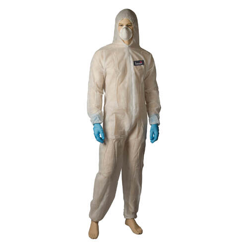 BASTION SMS Coveralls - White - XLarge