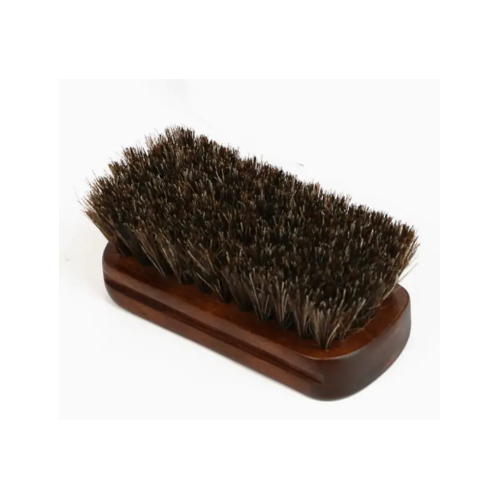 ERINA Wooden Handled Horsehair Car Detailing and Leather Cleaning Handbrush - 150mm