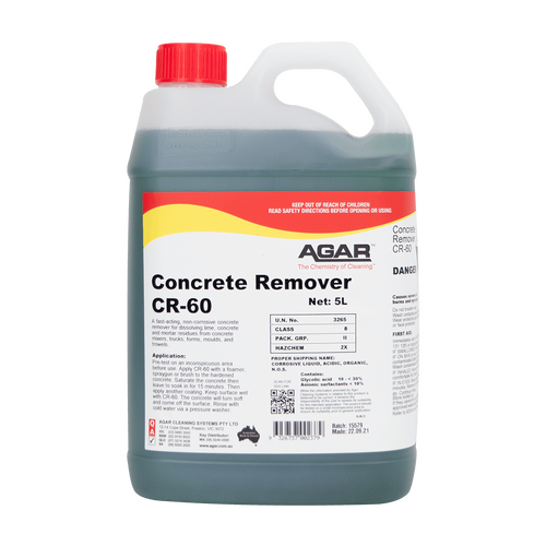 AGAR CR-60 Concrete Remover - 5L