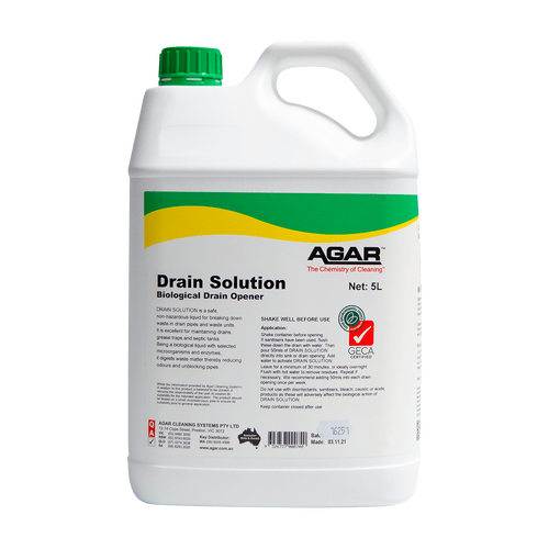 AGAR Drain Solution - 5L