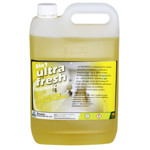 ENVIRO Ultra Fresh Disinfectant Lemon - 5L