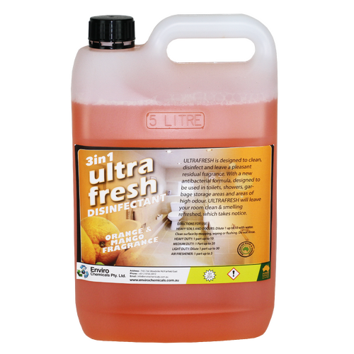 ENVIRO Ultra Fresh Disinfectant Orange & Mango - 5L