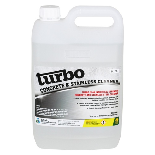 ENVIRO CHEMICALS Turbo Concrete and Steel Cleaner  - 5L