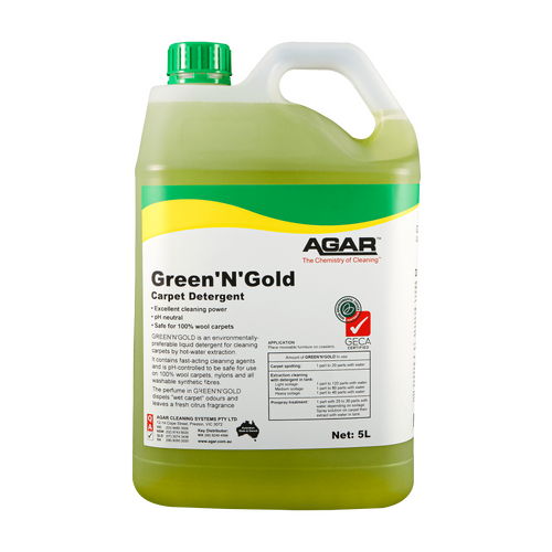 AGAR Green'N'Gold Carpet Detergent - 5L