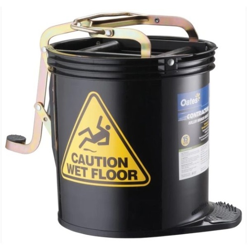 OATES Contractor Wringer Bucket 15L - Black