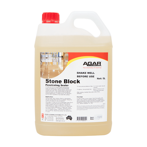 AGAR Stone Block Sealer - 5L