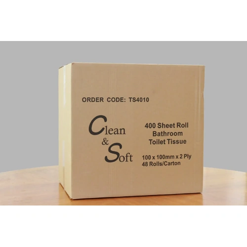 Clean&Soft Toilet Paper - 48 Rolls - 400